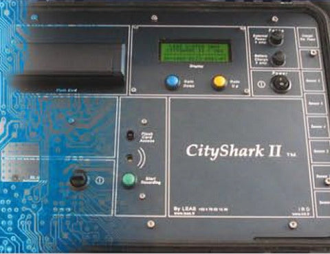 City Shark II - Ambient Vibration Recorder