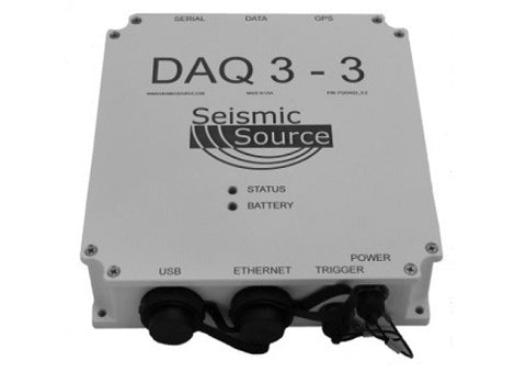 Portable High Resolution Versatile Seismic Recording system - DAQ3-3
